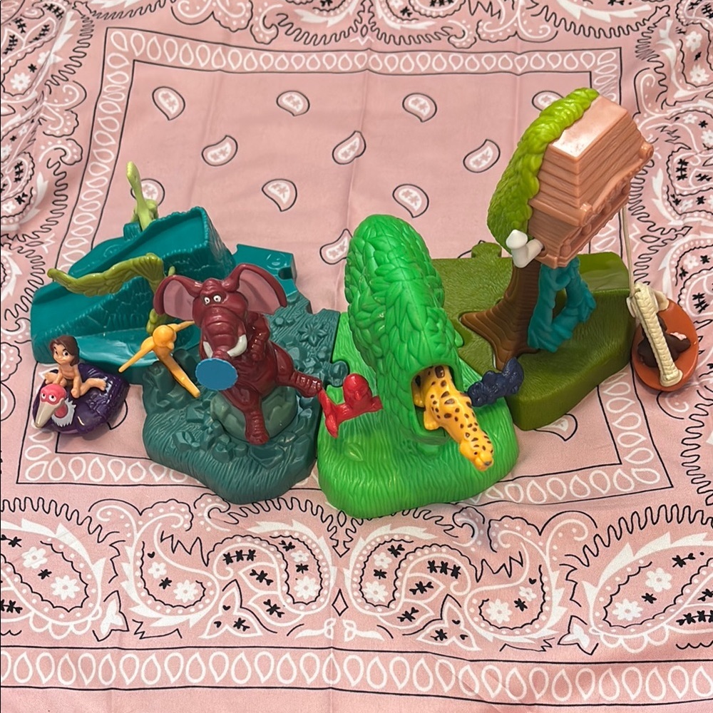 🍓Vintage Tarzan Playset
